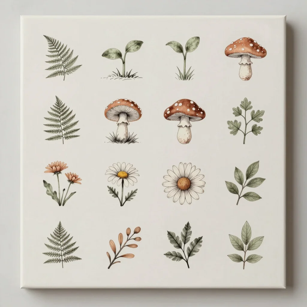 Pocket Botanicals Icons