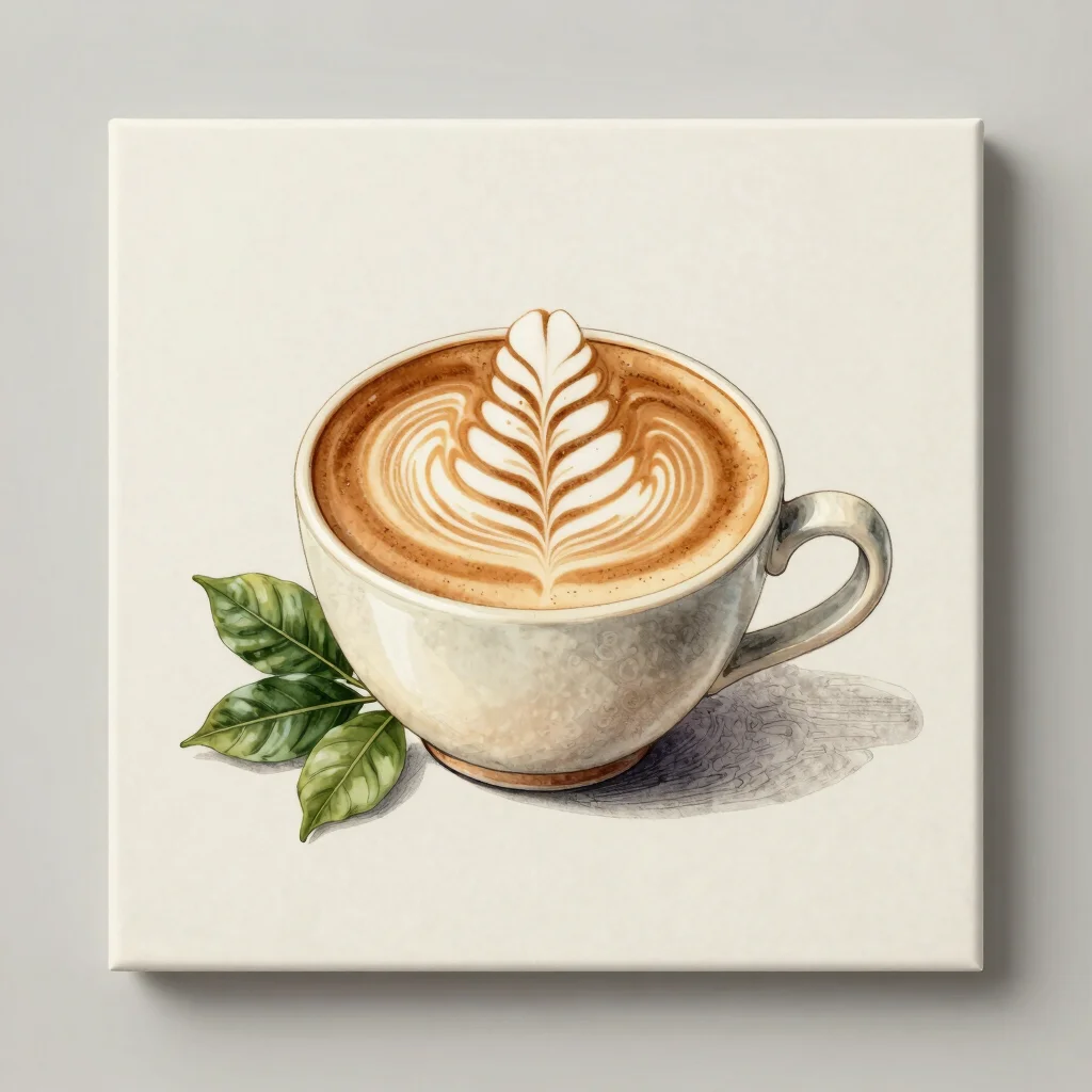 Cappuccino Garden Prints